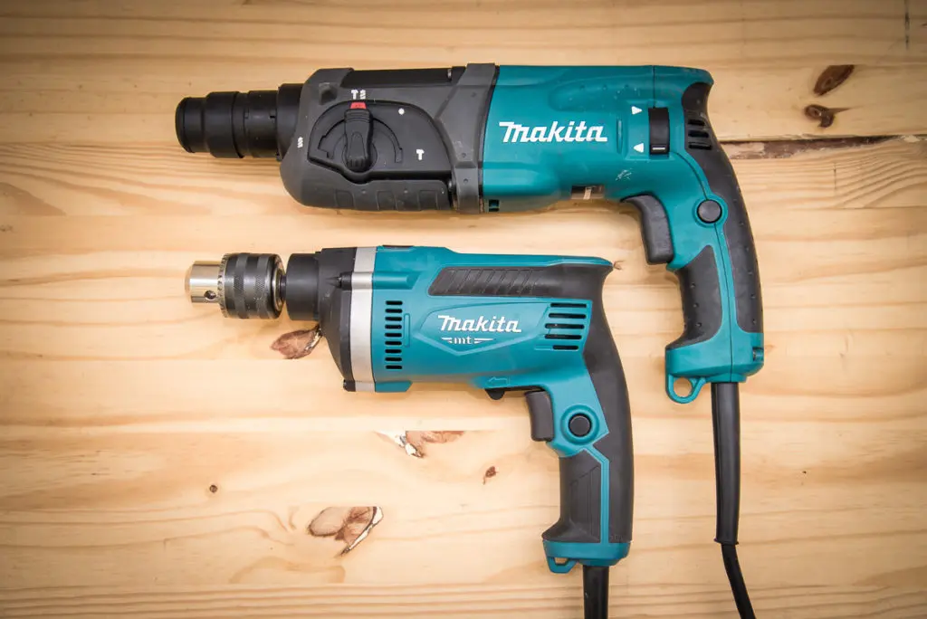 Difference between Regular Drill and Hammer Drill