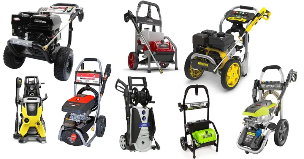 Differences between home and industrial pressure washer